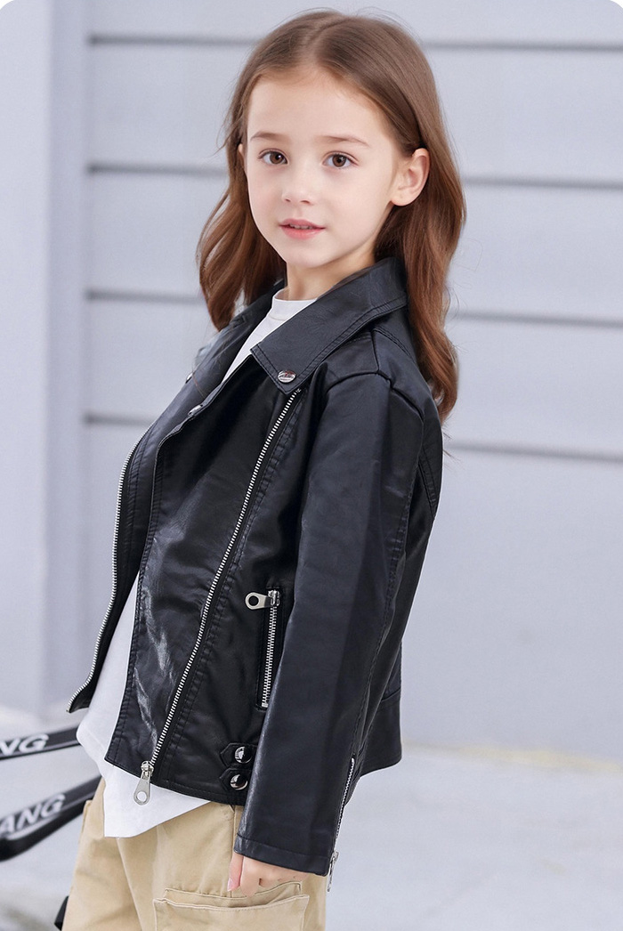 Streetwear Brand Photography - 3-12y ano novo meninas preto rock
