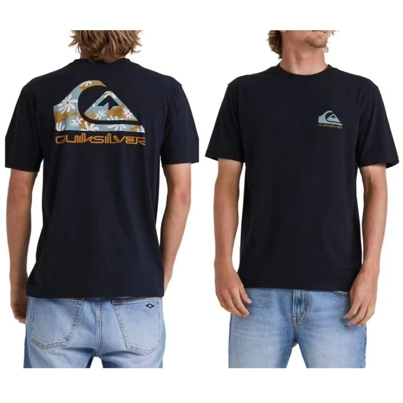 Streetwear Brand Clothing - Camiseta Gráfica de Algodão para Surf