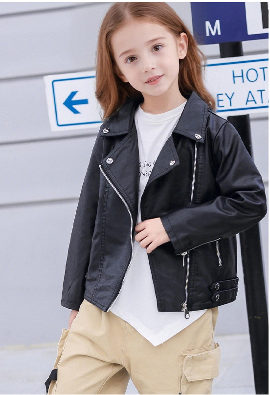 Streetwear Brand Photography - 3-12y ano novo meninas preto rock