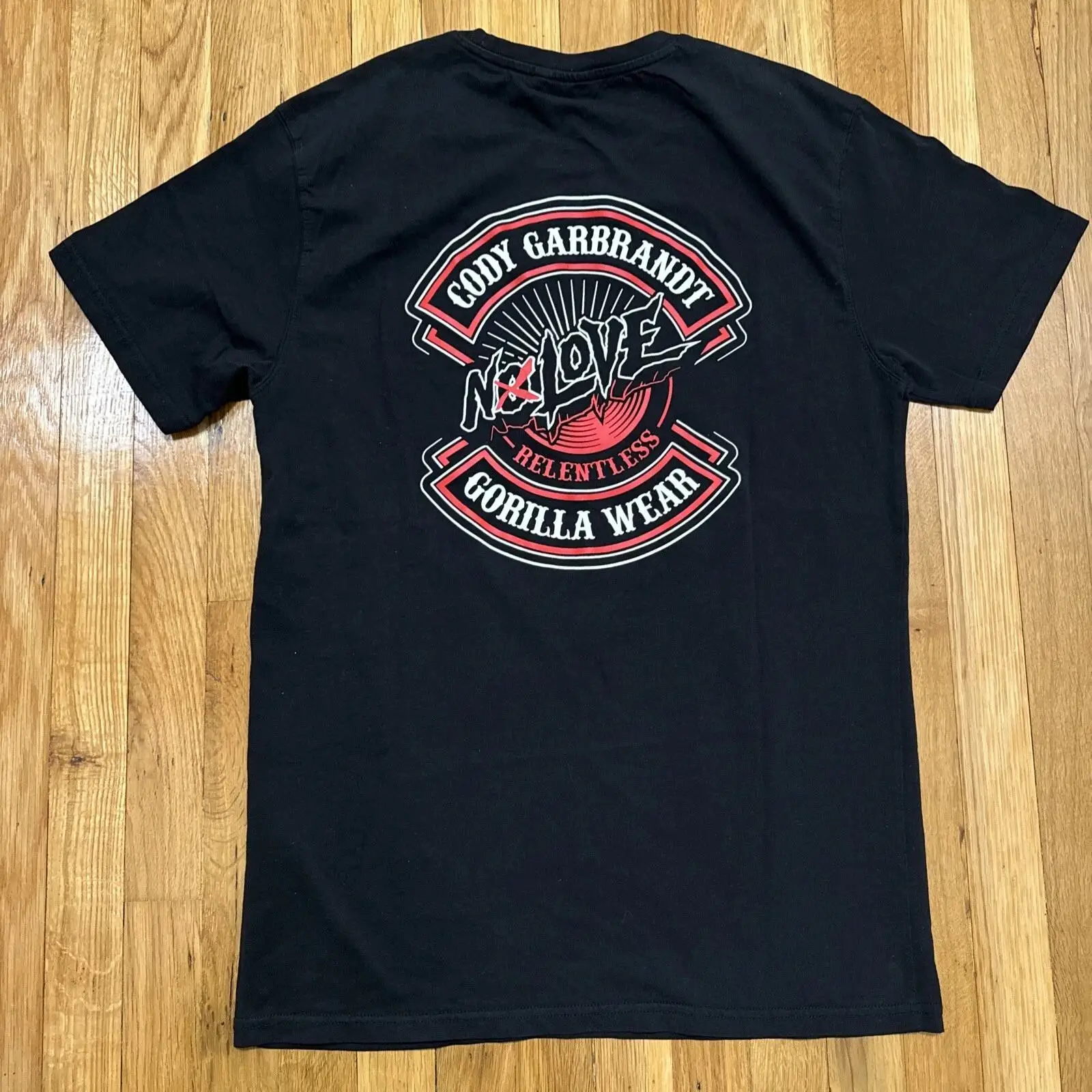 Streetwear Brand Paris - Camiseta Gorilla Brand Cody Garbrandt Preta