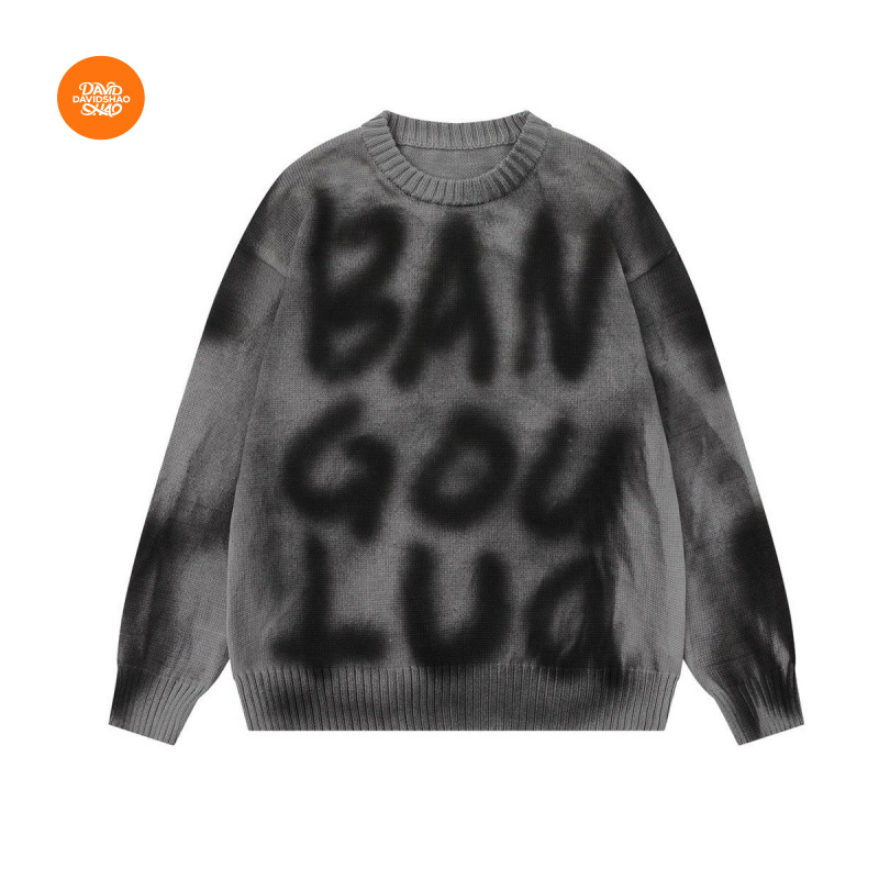 Streetwear Brand Clothing - DAVIDSHAO UE EUA Tamanho Top Quality