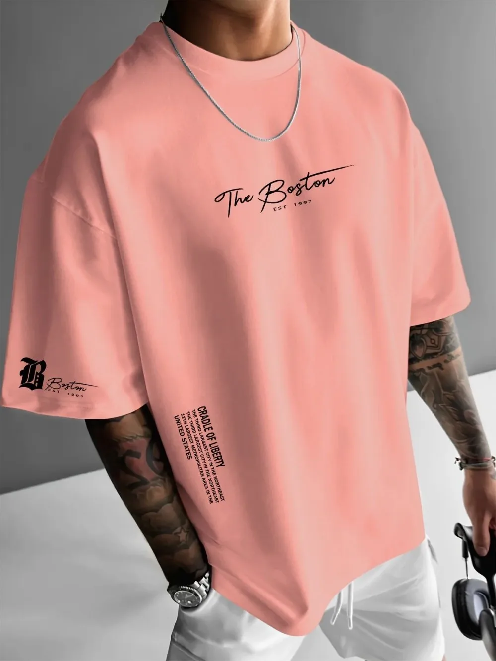 A mais recente camiseta mascul - Streetwear Brand Clothing avaliação e preço