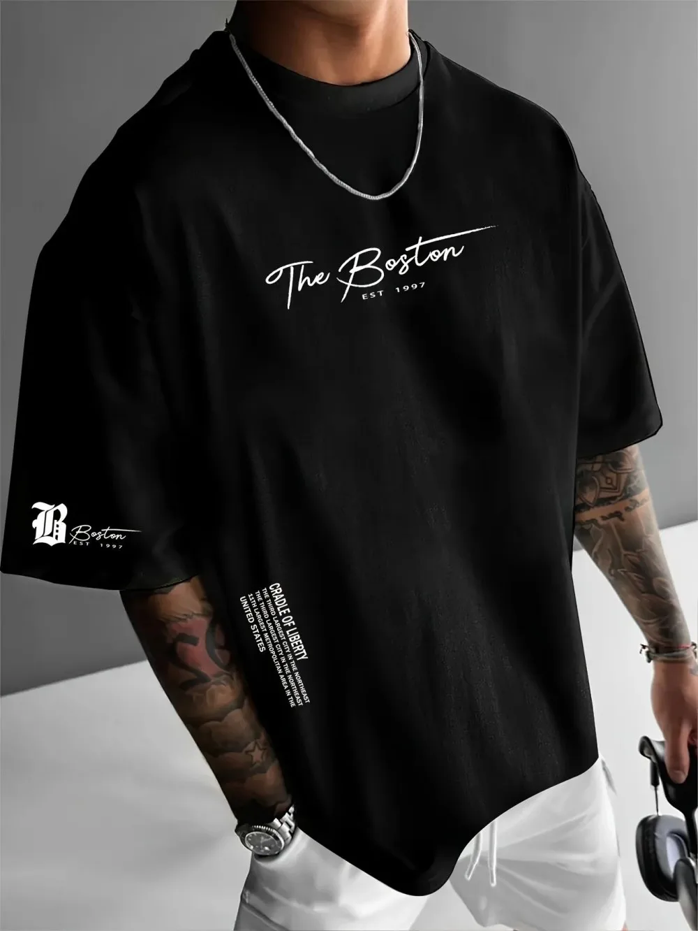 A mais recente camiseta mascul - Streetwear Brand Clothing avaliação e preço