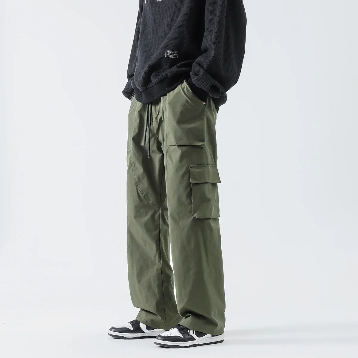 Calças de bolso múltiplo para  - Streetwear Brand avaliação e preço