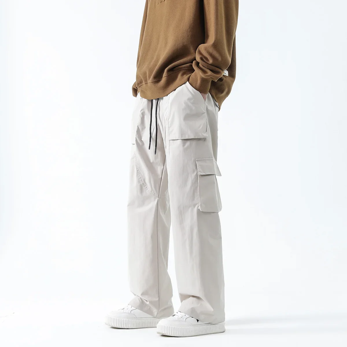 Calças de bolso múltiplo para  - Streetwear Brand avaliação e preço