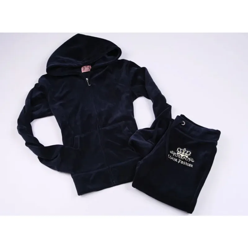 JC-Fato de treino de veludo fe - Streetwear Brand avaliação e preço