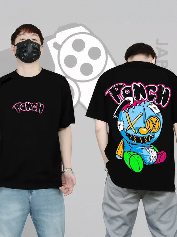 Camiseta de Manga Curta com Es - Streetwear Brand Best avaliação e preço