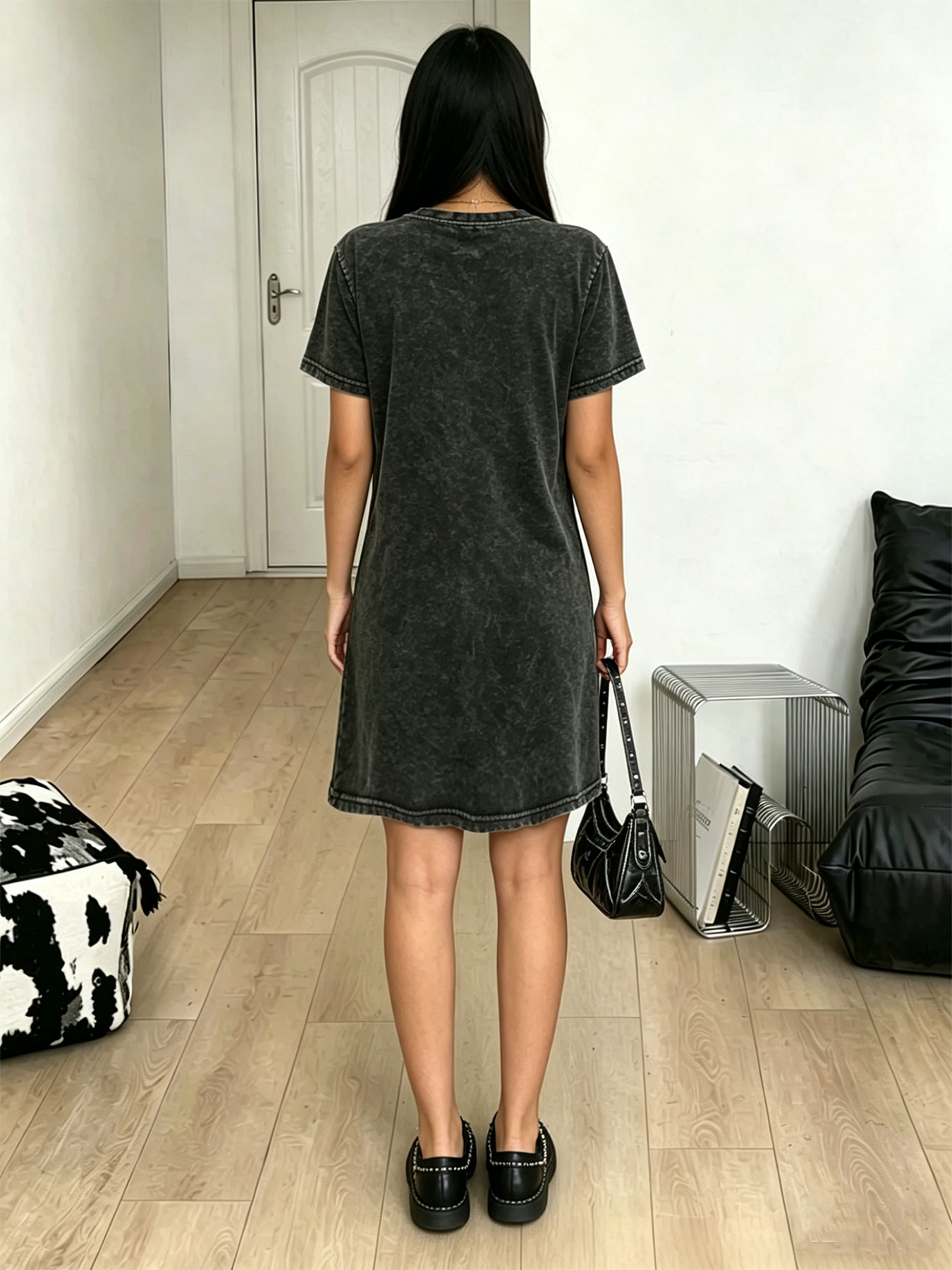 Vestido feminino estilo camise - Streetwear Brand Paris avaliação e preço