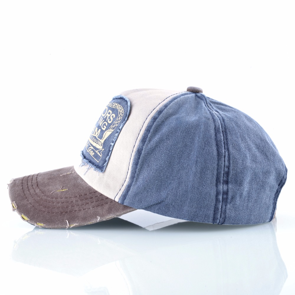Moda lavada denim boné de beis - Streetwear Brand With K avaliação e preço