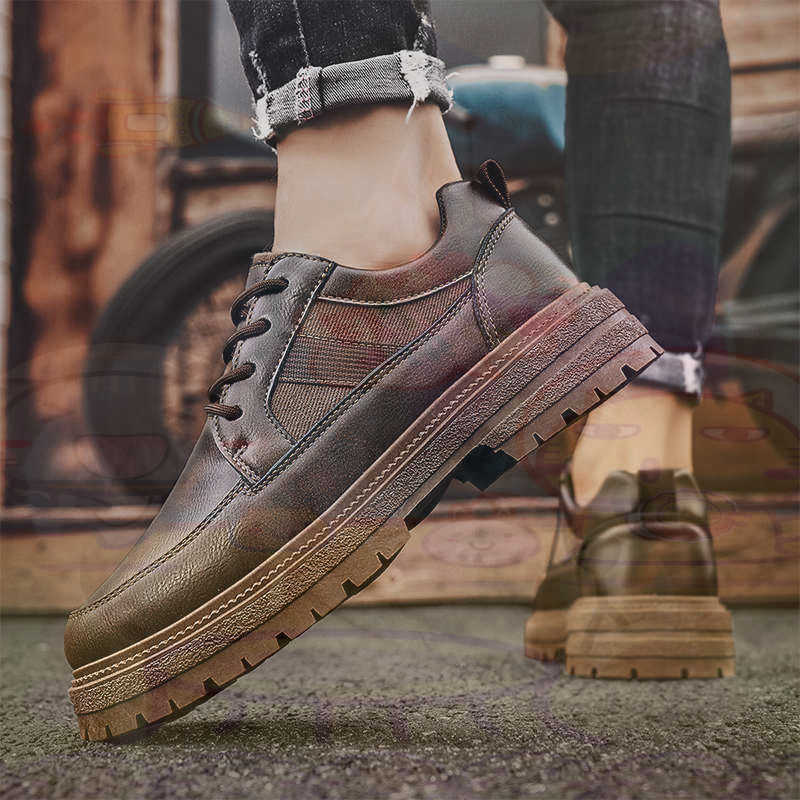 Escuro natural couro moda form - Streetwear Brand Best avaliação e preço