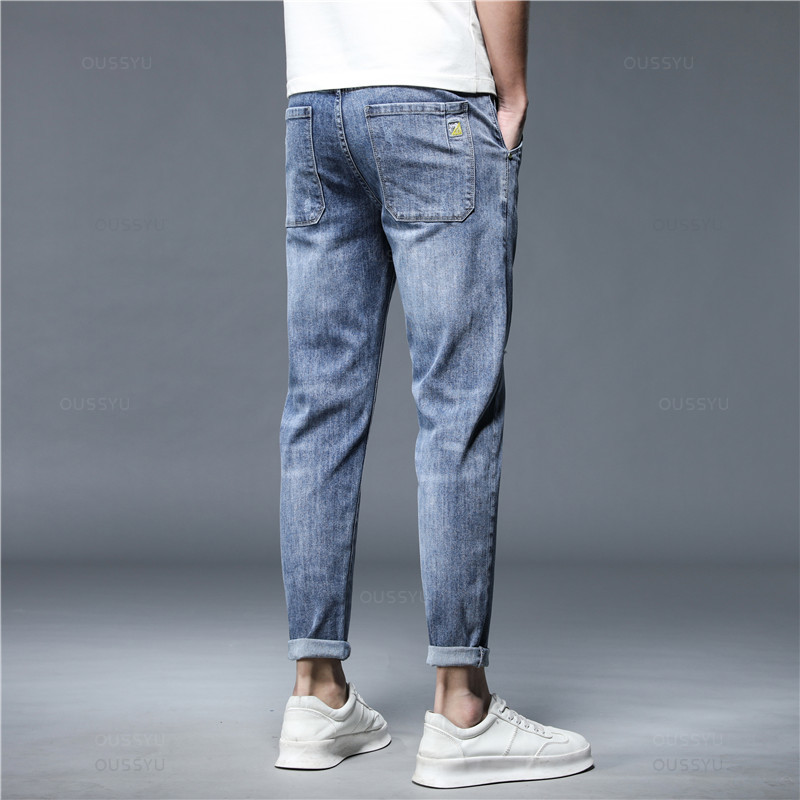Calças Jeans Masculinas de Alg - Streetwear Brand Korea avaliação e preço