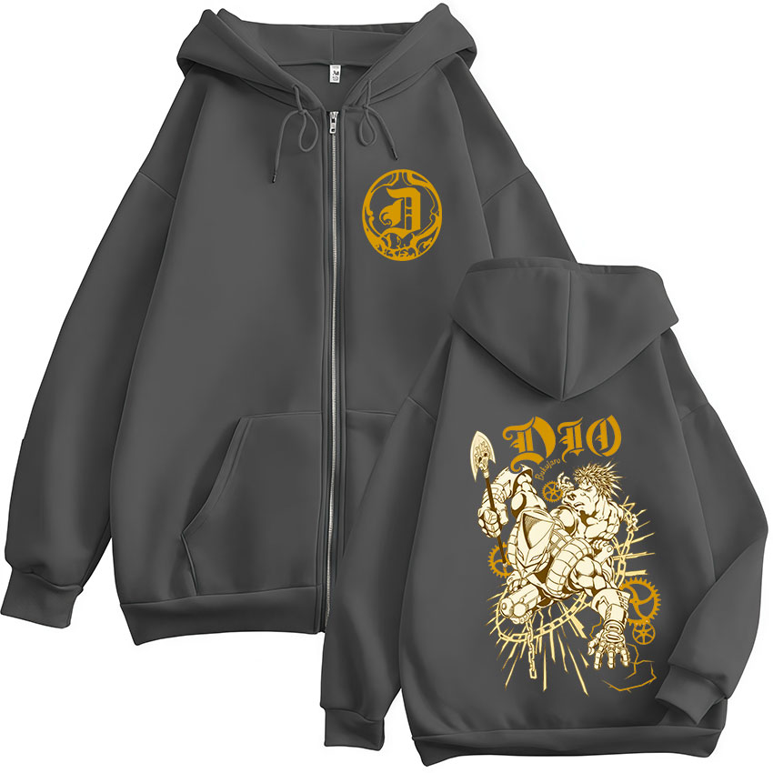 Hoodies com Zíper do Anime Joj - Streetwear Brand Paris avaliação e preço