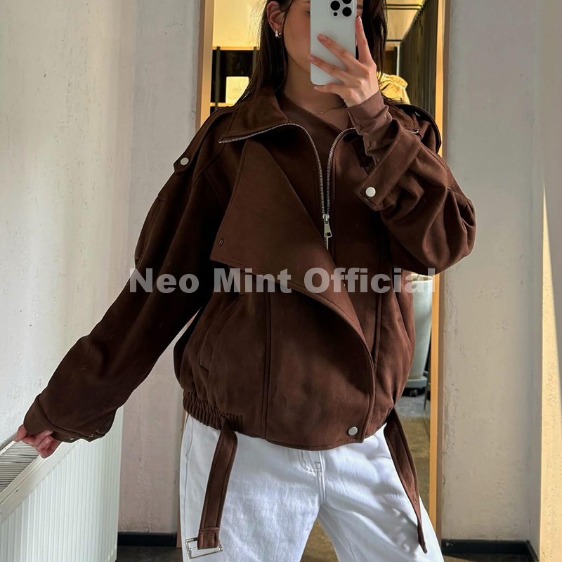 Jaqueta Feminina Oversized de  - Women Streetwear Brand avaliação e preço
