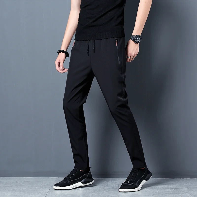 Calças casuais masculinas em l - Streetwear Brand avaliação e preço