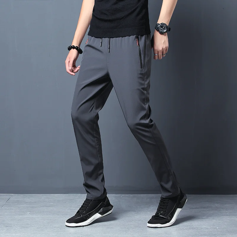 Calças casuais masculinas em l - Streetwear Brand avaliação e preço