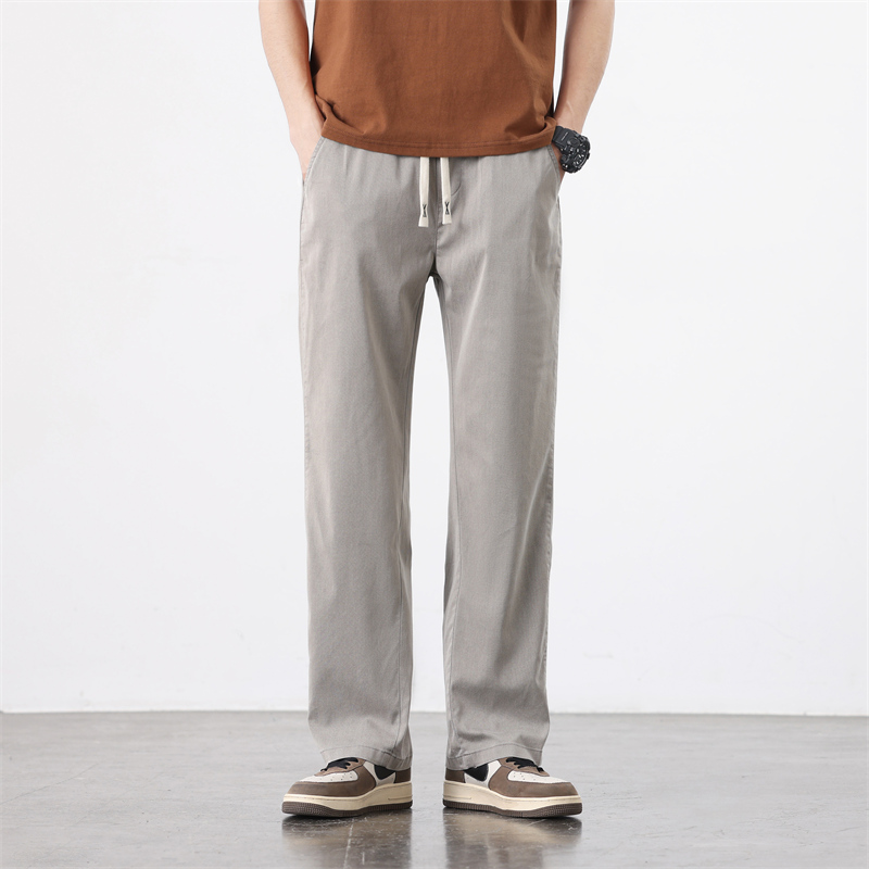 OUSSYU-Calça Suave Acolhedora  - Streetwear Brand Korea avaliação e preço