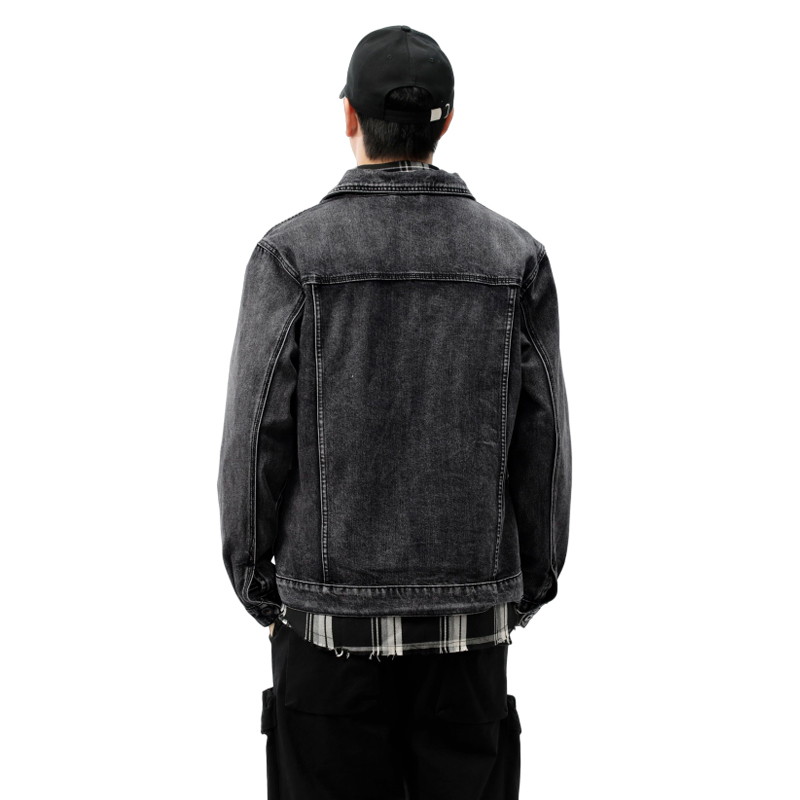 Jaqueta Jeans Masculina Cinza  - Streetwear Brand avaliação e preço